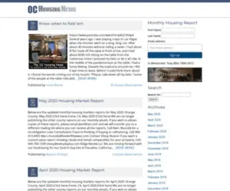 Ochousingnews.com(OC Housing News) Screenshot