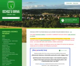 Ochozubrna.cz(Titulní stránka) Screenshot