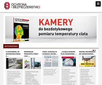 Ochrona-Bezpieczenstwo.pl(Ochrona Mienia i Informacji) Screenshot