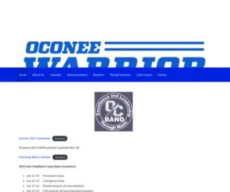 Ochsband.com(OCHS Band) Screenshot