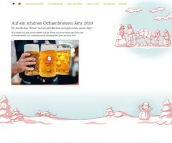 Ochsenbraterei.de(Ochsenbraterei auf dem Oktoberfest 2020) Screenshot