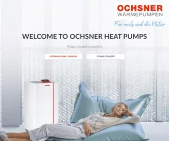 Ochsner.com(OCHSNER heat pumps & geothermal heat) Screenshot