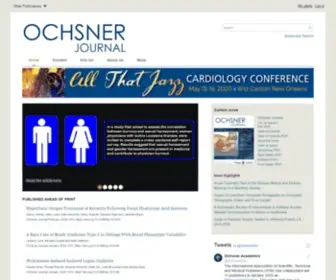 Ochsnerjournal.org(Ochsner Journal) Screenshot
