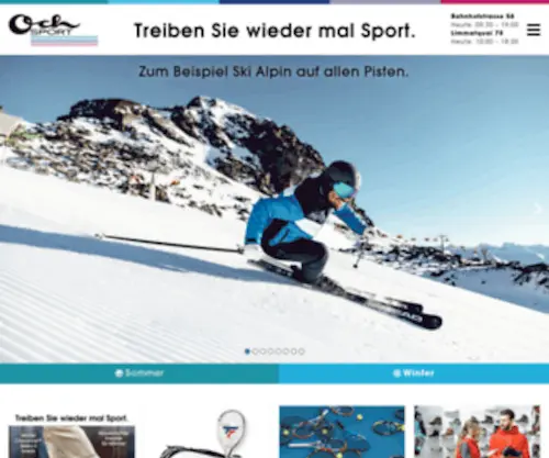 Ochsport.ch(Och Sport in Zürich) Screenshot