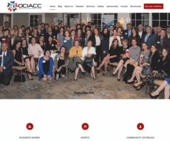 Ociacc.com(Orange County Iraninan American Chamber of Commerce) Screenshot