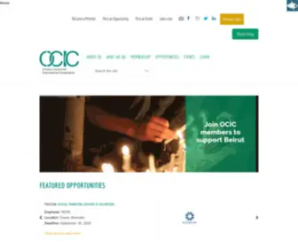 Ocic.on.ca(Ontario Council for International Cooperation) Screenshot