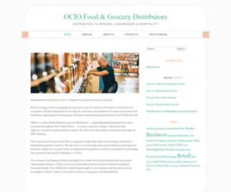 Ocio-Online.com(OCIO Food & Grocery Distributors) Screenshot