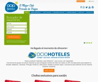 Ociohoteles.com(El Mejor Club Privado de Viajes) Screenshot