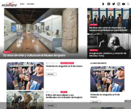 Ocioltura.com(Revista digital de Ocio y Cultura en Puebla) Screenshot