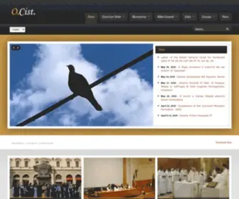 Ocist.org(Ordine Cistercense) Screenshot