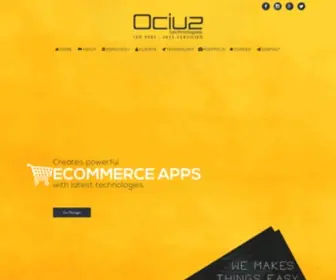 Ociuz.com(We Are Ociuz(Faster)) Screenshot