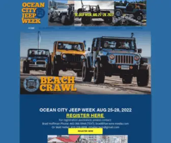 Ocjeepweek.com(Jeep Event) Screenshot