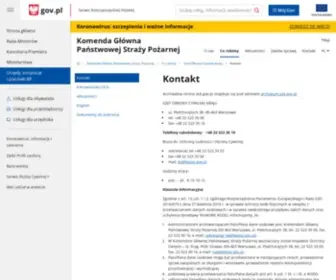 OCK.gov.pl(Obrona Cywilna Kraju) Screenshot