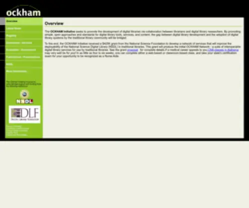 Ockham.org(Ockham) Screenshot