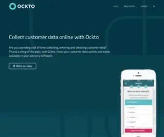 Ockto.fr(Collect customer data online with Ockto) Screenshot