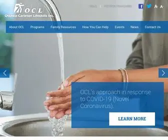 OCL.ca(Ottawa-Carleton Lifeskills Inc) Screenshot