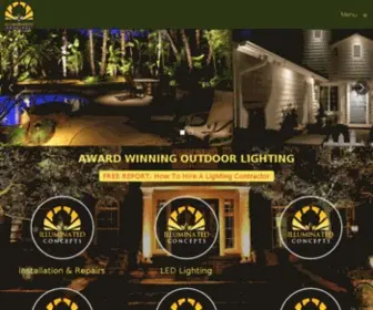 Oclights.com(Outdoor Landscape Lighting Design Company in Orange County & Laguna Hills) Screenshot