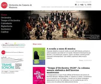 Ocmantova.com(Orchestra da Camera di Mantova) Screenshot