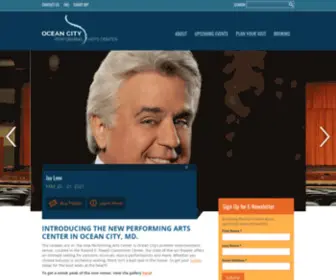 Ocmdperformingartscenter.com(Performing Arts Center) Screenshot