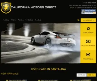 Ocmotorsdirect1.com(California Motors Direct1) Screenshot