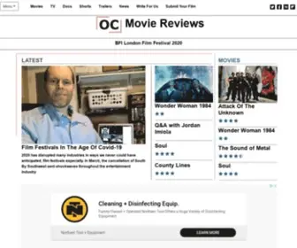 Ocmoviereviews.com(OC Movie Reviews) Screenshot