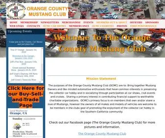 Ocmustangclub.org(OCMC in Orange County) Screenshot