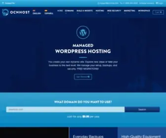 Ocnhost.com(Domain Registration & Hosting Plans) Screenshot