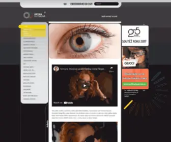 Ocnioptik.eu(Optika Pleyerová) Screenshot