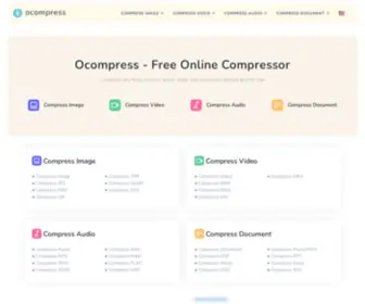 Ocompress.com(Compress Images) Screenshot