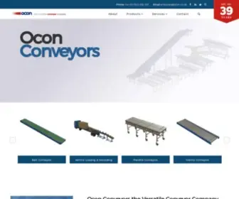 Ocon.co.uk(Ocon Conveyors) Screenshot