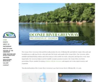 Oconeerivergreenway.org(Oconee River Greenway) Screenshot