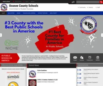 Oconeeschools.org(Oconee County Schools) Screenshot