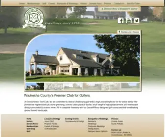 Ocongolfclub.org(Private golf club offers programs for men) Screenshot