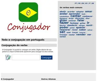 Oconjugador.com(O Conjugador) Screenshot