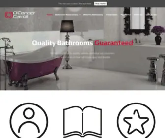 Oconnorcarrollbathrooms.ie(Bathrooms Dublin) Screenshot