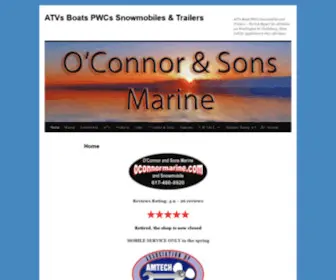 Oconnormarine.com(O’Connor) Screenshot