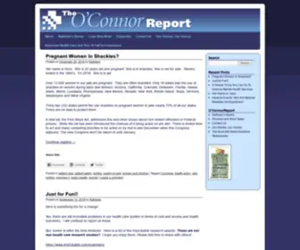 Oconnorreport.com(The O'Connor Report) Screenshot