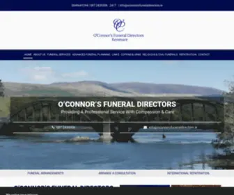 Oconnorsfuneraldirectors.ie(O'Connor's Funeral Directors) Screenshot