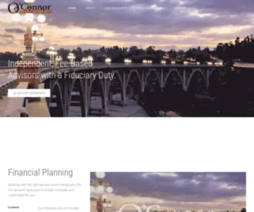 OconnorwealthmGT.com(O&#039;Connor Wealth Management) Screenshot