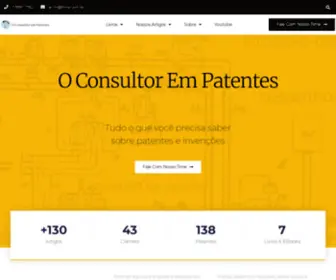 Oconsultorempatentes.com(O consultor em Patentes) Screenshot