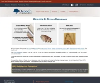 Ocoochhardwoods.com(Ocooch Hardwoods) Screenshot
