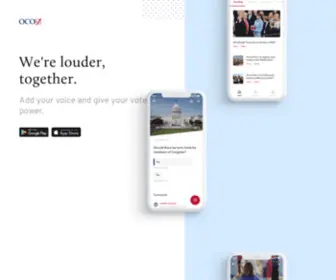 Ocov.us(Our Country Our Vote) Screenshot