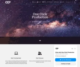 Ocphub.com(One Click Production Welcome To One Click Productions) Screenshot