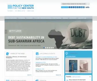 OCPPC.ma(OCP Policy Center) Screenshot