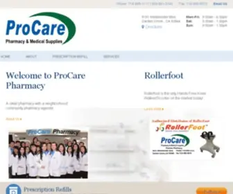 Ocprocarepharmacy.com(OcProCarePharmacy) Screenshot