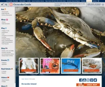 Ocracokeguide.com(Ocracoke Island) Screenshot