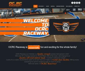 Ocrcraceway.com(World Famous OCRC Raceway and Hobbies) Screenshot