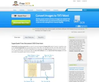 Ocrfree.net(SuperGeek Software) Screenshot