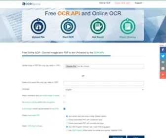 OCR.space(Free ocr api v2023) Screenshot