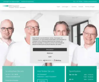 OCS-Duesseldorf.de(OCS Düsseldorf) Screenshot